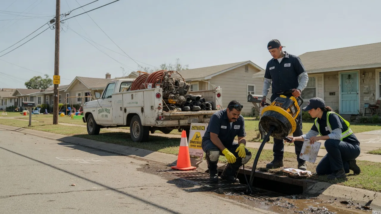 Drain Cleaning in Giddings, TX near me